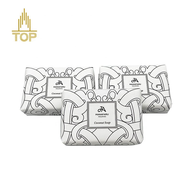 Oem/odm coconut oil whitening body facial bath soap bar 100gram