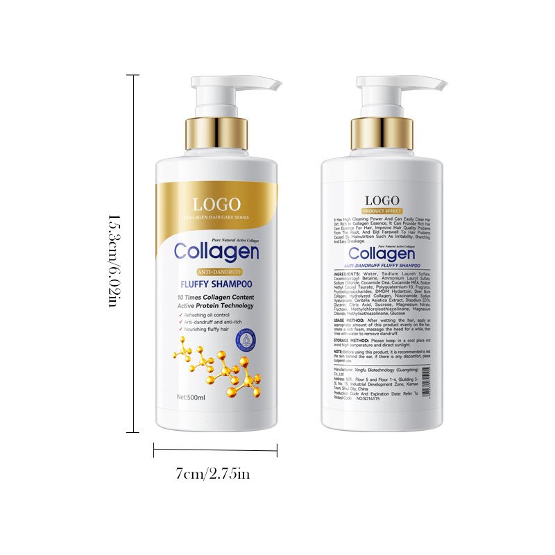 Collagen Hair Treatment Privtal Label Collagen Hair Shampoo Oem/odm Keratin Hair Care Set