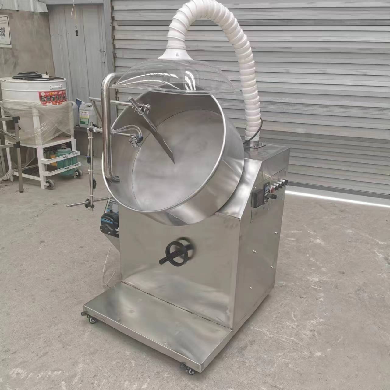 304 stainless steel granulator organic fertilizer mineral powder disk granulation equipment