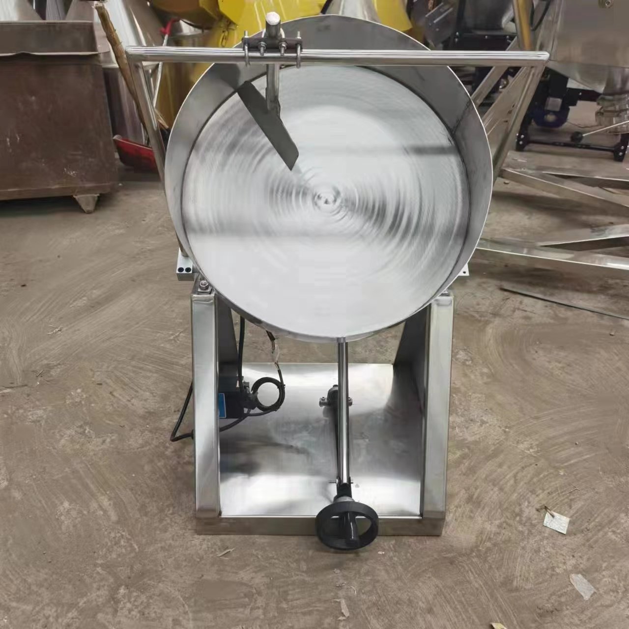 304 stainless steel granulator organic fertilizer mineral powder disk granulation equipment