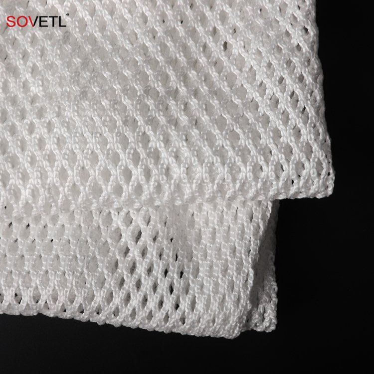 UHMWPE Net High Strength abrasion resistant Chemical Resistance Knitted Anti Bite Anti Cut UHMWPE Mesh Fabric For Fishing Net