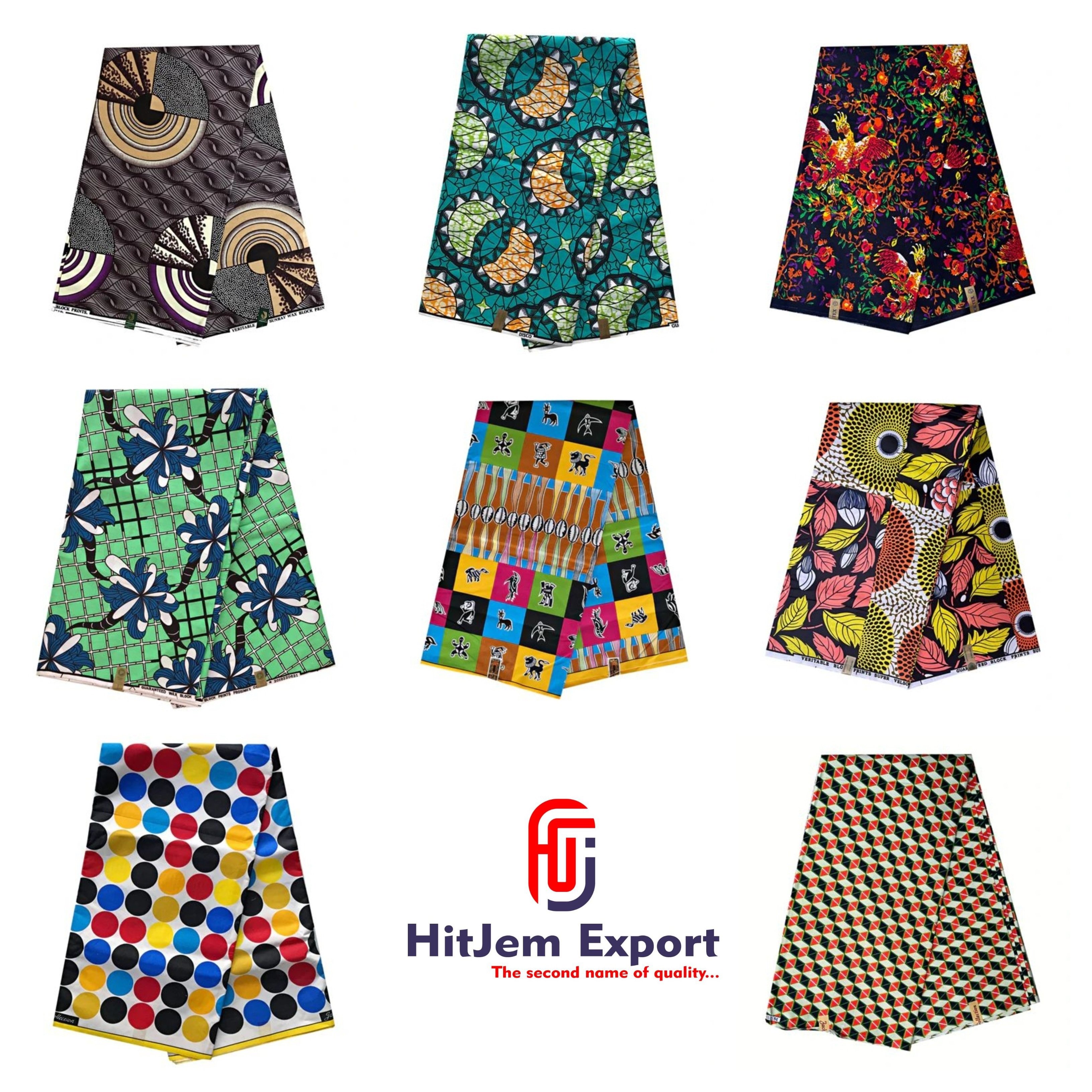 High Quality Cotton Real Wax Print African Holland Ankara Fabric Stain Repellent from the African Market