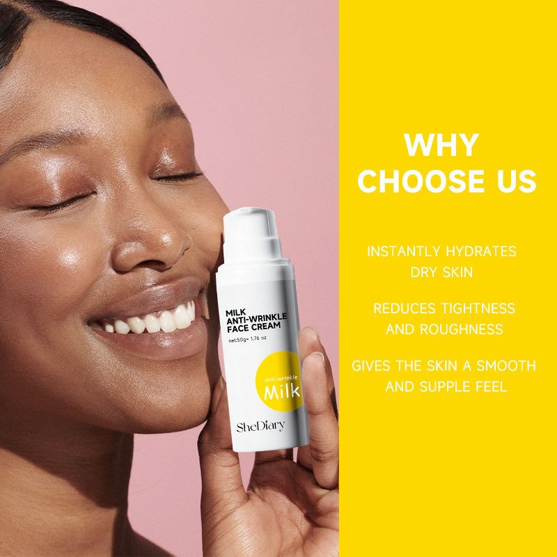milk cream moisturizing facial skin care products