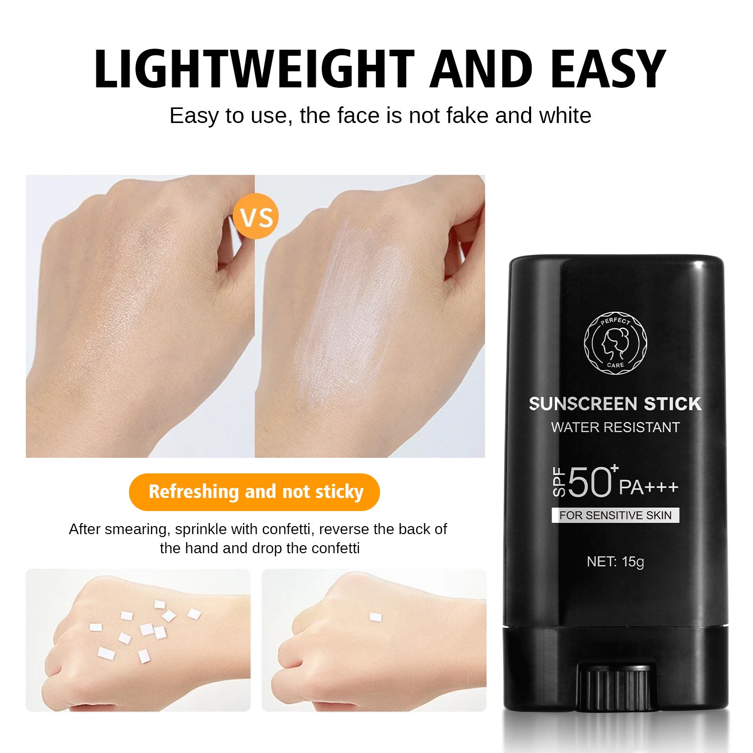 Private Label OEM Cream/Liquid Color Zinc O Sunscreen Stick Vegan Mineral Herbal SPF 50 Sunscreen Suitable for Sensitive Skin
