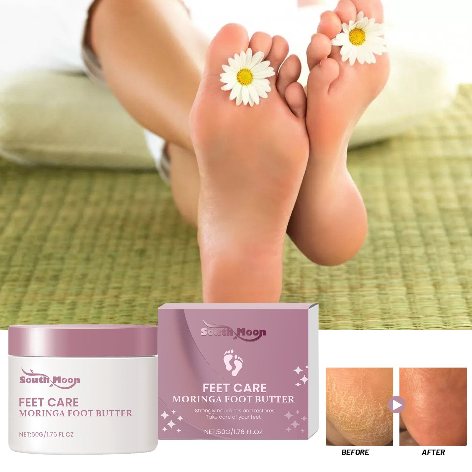 Best Selling Smooth Improve Rough Skin Cracked Heels Moisturizing High Quality Hydration Foot Cream