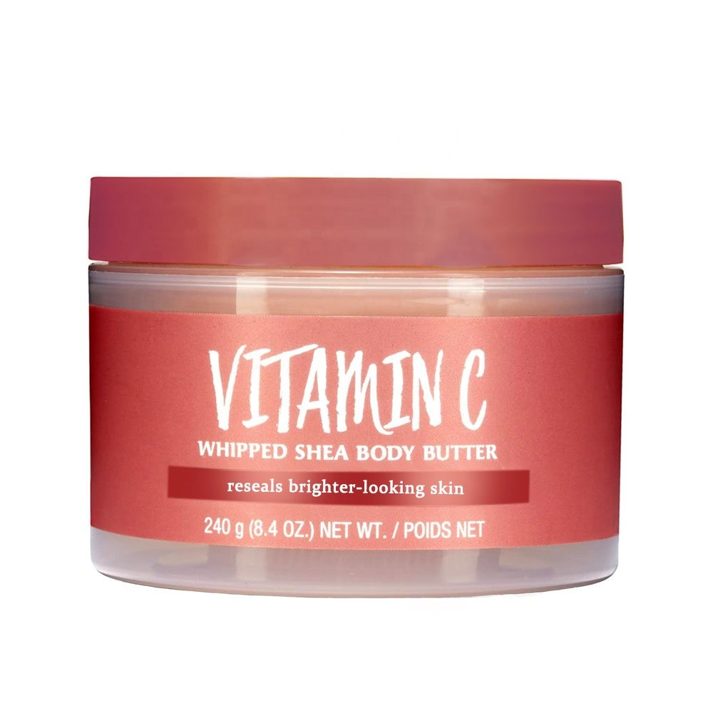 2024 New Design Packing Vitamin E Whipped Cream Nourishing Brightening Shea Butter Ice Cream Body Lotions private label