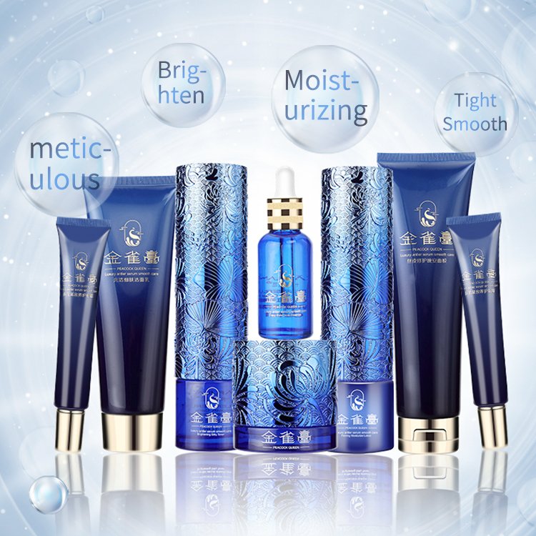 Private label Deer Antler Ganoderma Nice Sets for Skin Whitening Rhodiola Extract Anti-wrinkle Hydrating Face Care sets