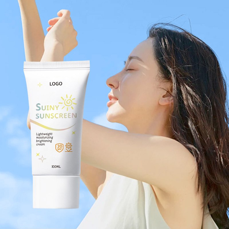 OEM Sample 40G Protection Cream SPF 50 Key Cruelty Free Oil Free Face Sunscreen Vegan UVA UVB Non Lotion Sunscreen