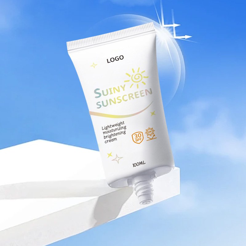 OEM Sample 40G Protection Cream SPF 50 Key Cruelty Free Oil Free Face Sunscreen Vegan UVA UVB Non Lotion Sunscreen