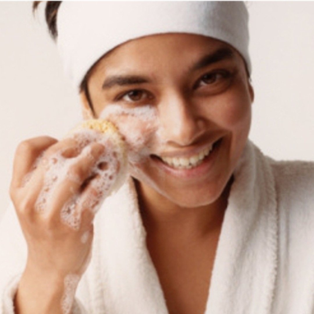 Organic Natural Loofah Body Face Brushes HH Economy Type Hand-Processed Sea Sponges Free Plastic Chemicals Bath Spa Use