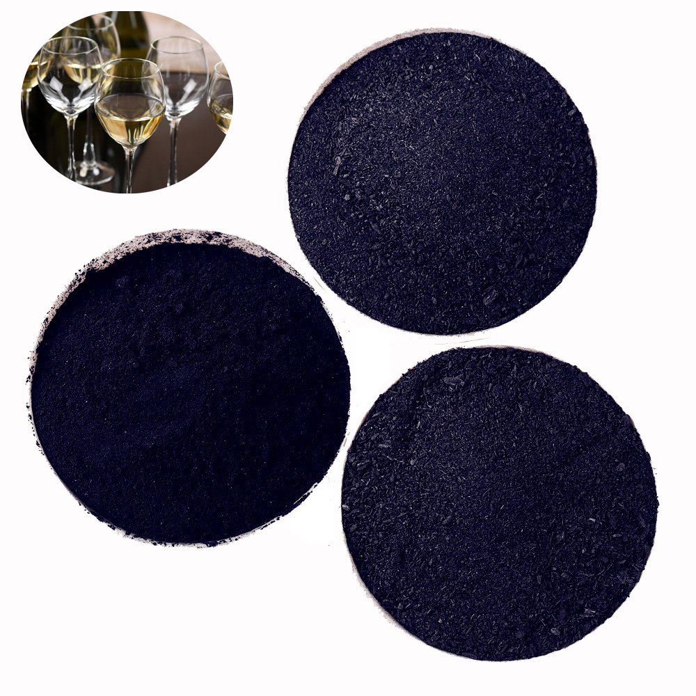 Carbon active odor removal from waste oil diesel oil chemical bleaching agent