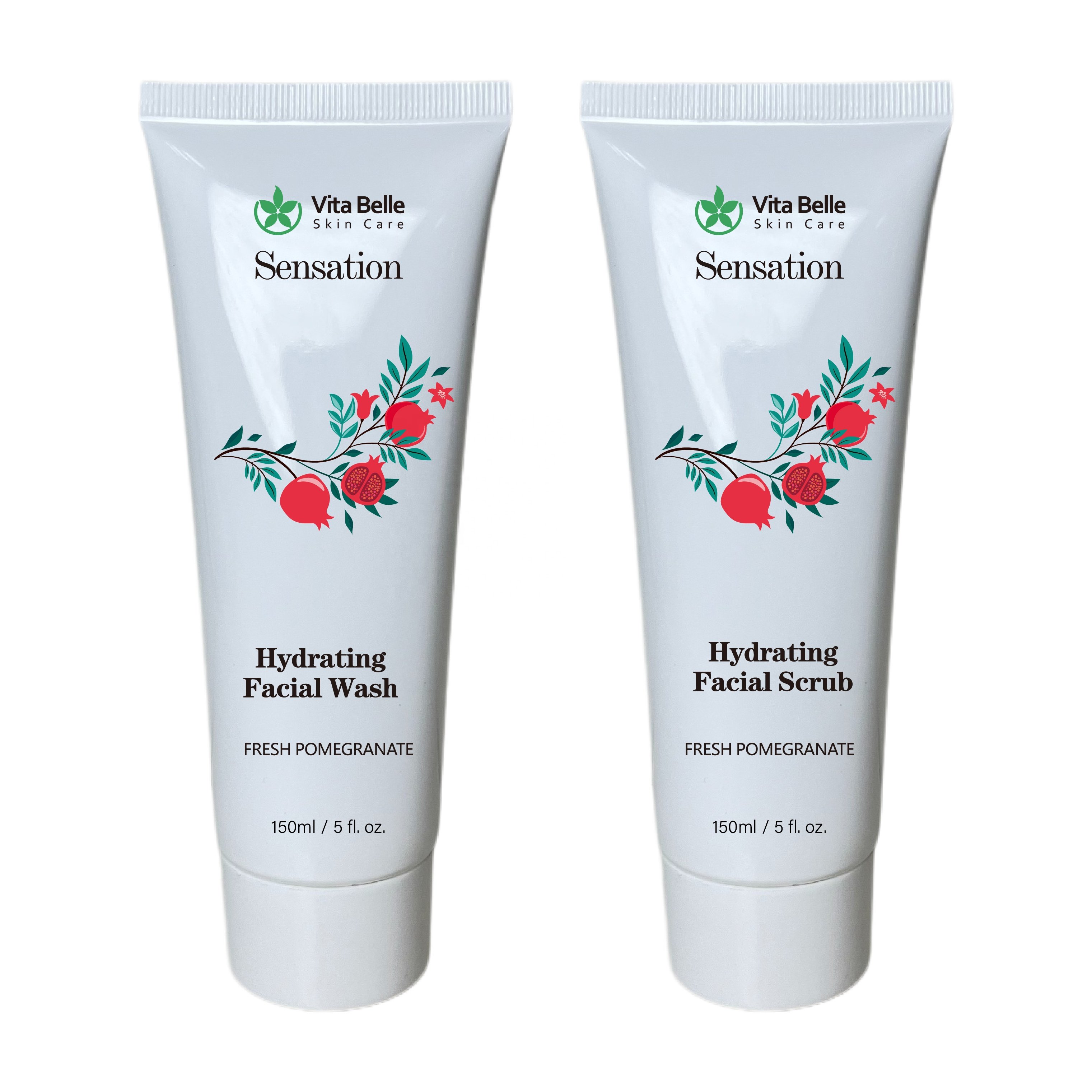Private Label Refresh Fruit Skin Care Hisbicus Hydrating Exfoliating Lightening Whitening Facial Scrub