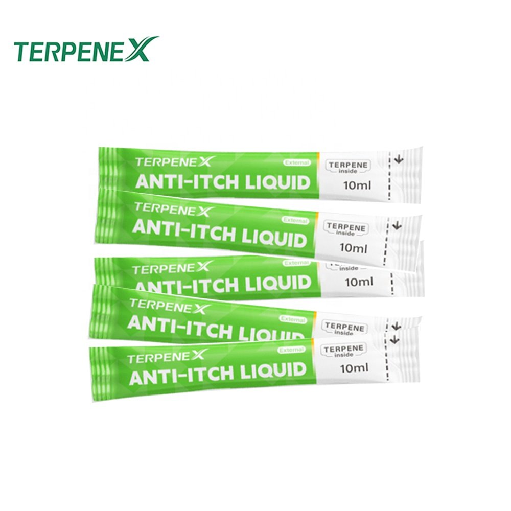 Custom Logo Organic Natural Water Soluble Plant Terpenes For Natural Herb Anti-itch Liquid
