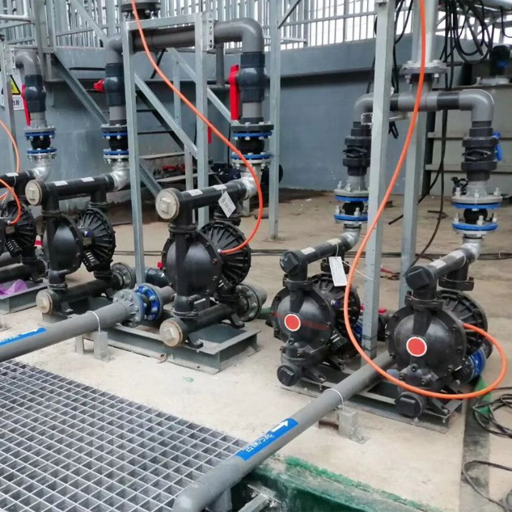 Air operated diaphragm pumps for the chemical industryLiquid separation equipmentPressure transfer diaphragm pump