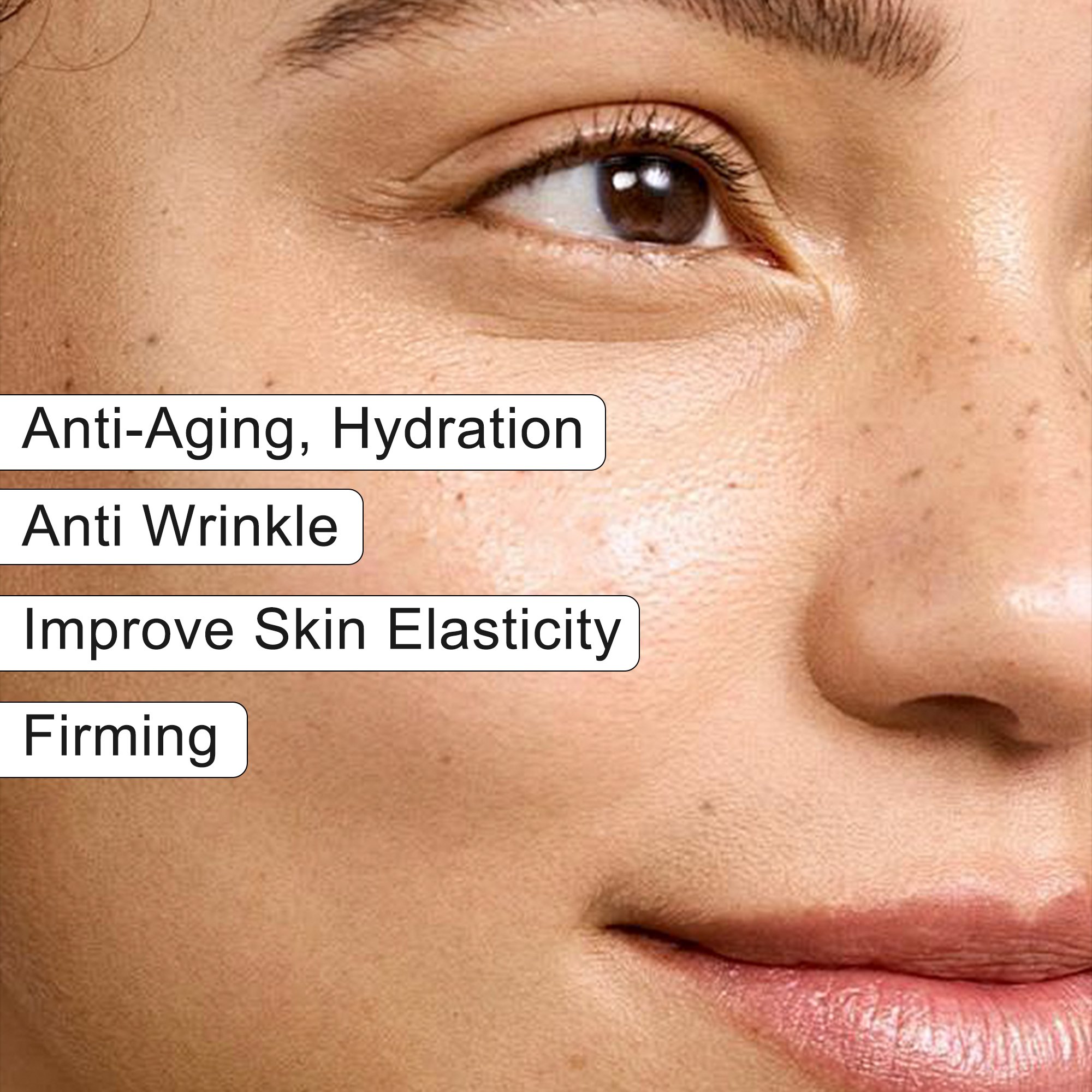 Private Logo Custom Blue Copper Peptide Anti-wrinkle Moisturizing Hydrating Skin Growth Factor Face Serum