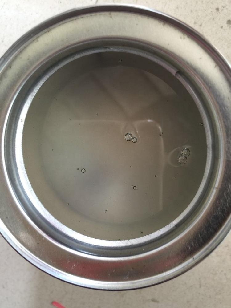 Organic silicon resin with strong cohesive property
