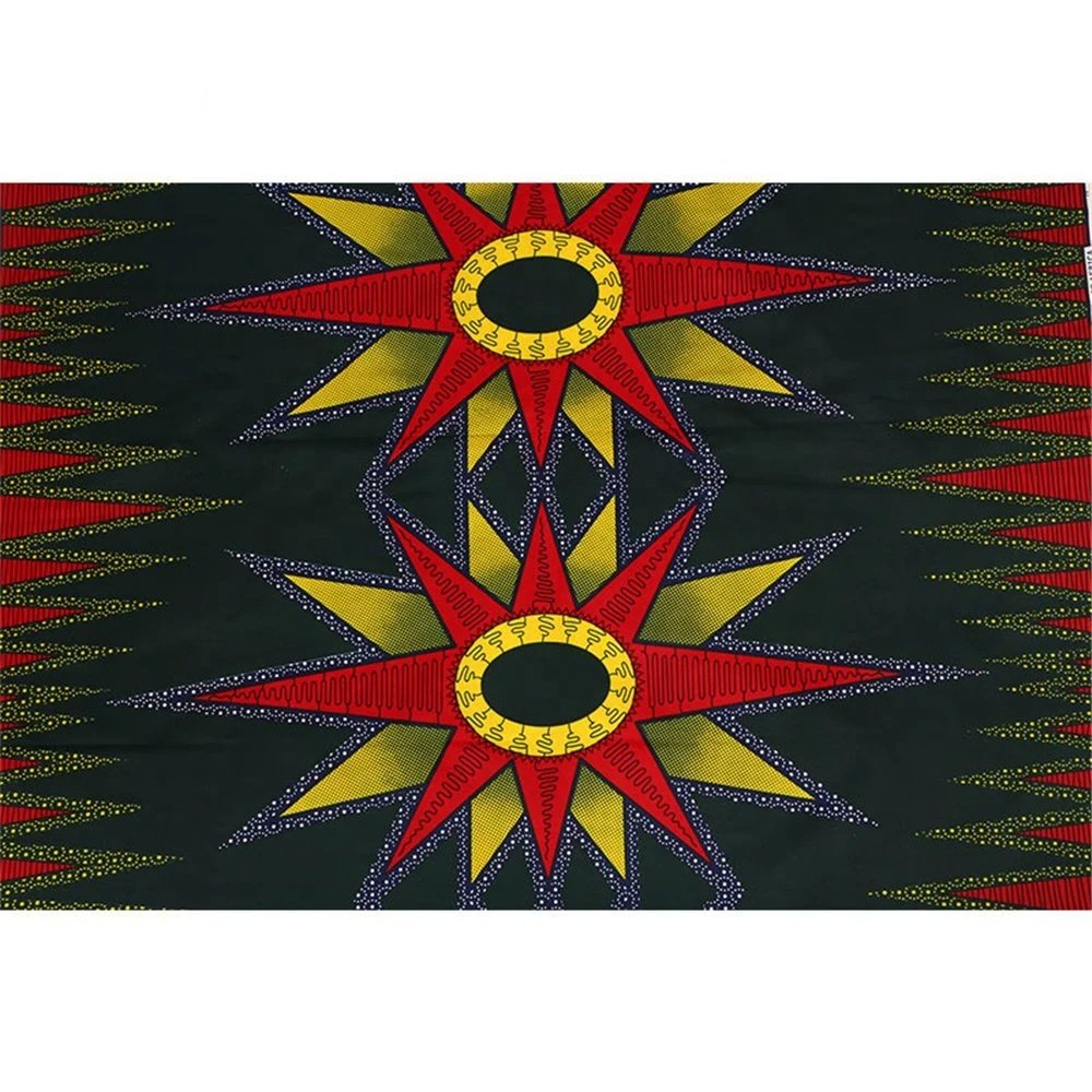 New Style Dutch Wax Print Wholesale Ankara Best Sale Organic 100% Waxed Canvas African Print Fabric