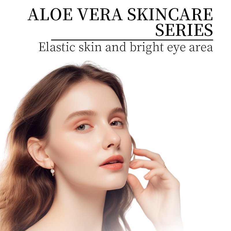 Private Label natural Organic Skin Care Aloe Vera Moisturizing Whitening repairing anti aging acne Skin Care Set