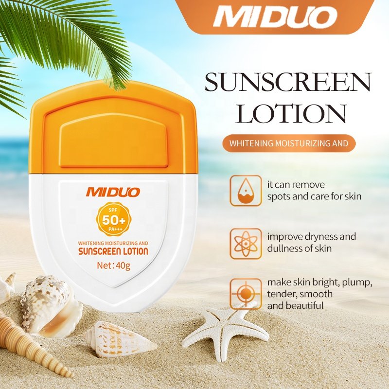 Wholesale Whiten Brighten Hydrating Sunscreen Lotion Long-Lasting Summer Blockers Sunscreen Cream Spf 50