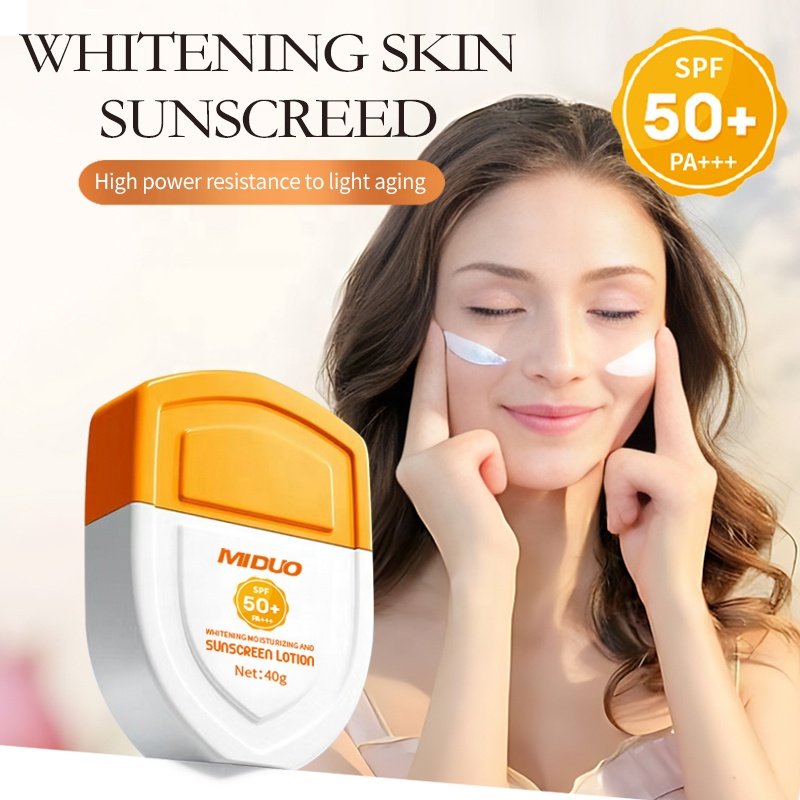 Wholesale Whiten Brighten Hydrating Sunscreen Lotion Long-Lasting Summer Blockers Sunscreen Cream Spf 50