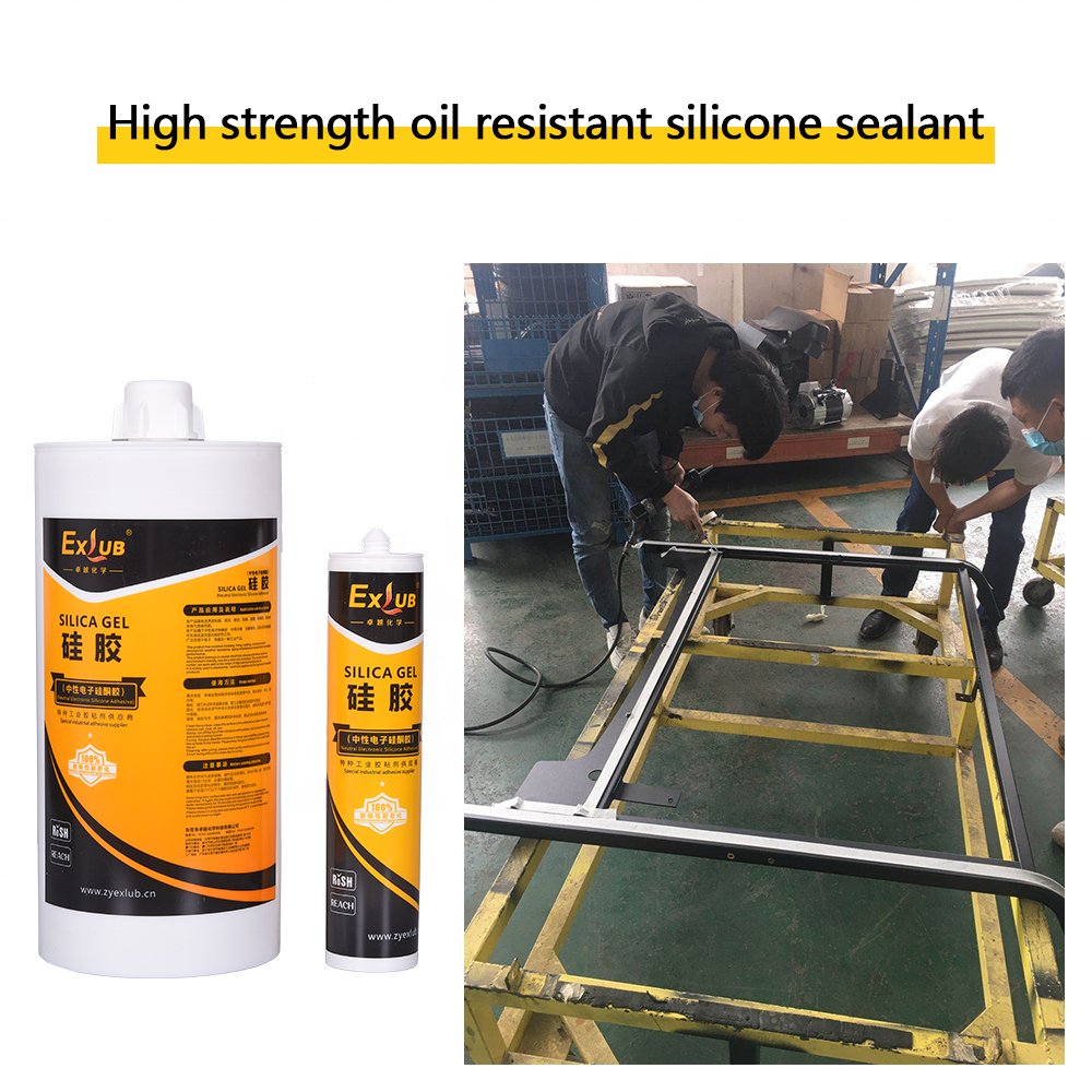 725 single component room temperature curing organic silicone high-strength oil resistant adhesive sealant