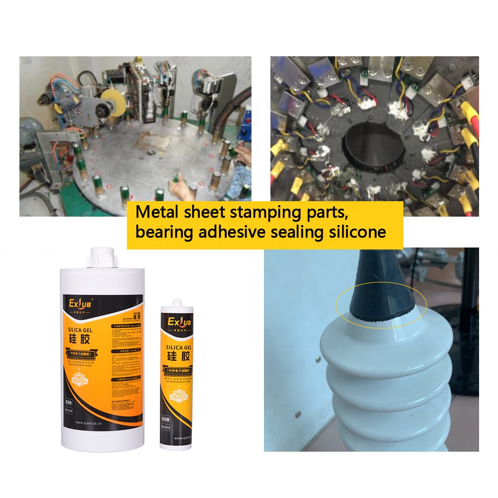 725 single component room temperature curing organic silicone high-strength oil resistant adhesive sealant