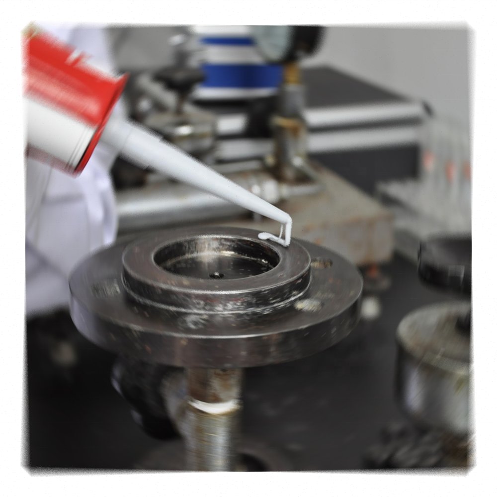 725 single component room temperature curing organic silicone high-strength oil resistant adhesive sealant