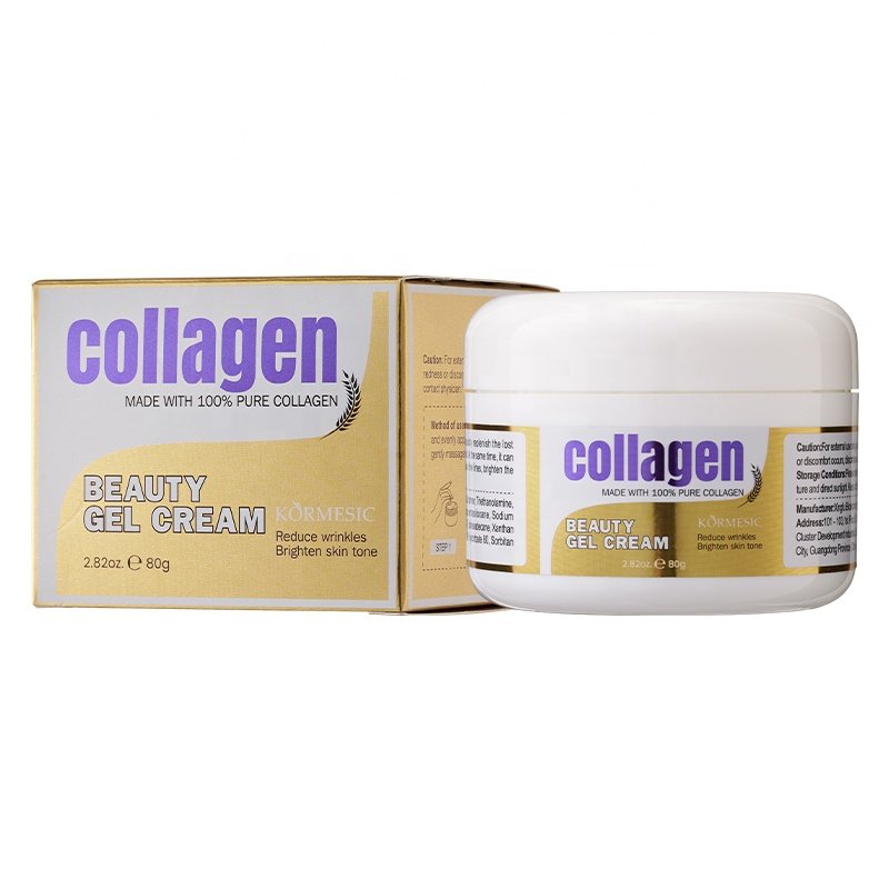 KORMESIC OEM ODM private label whitening moisturizing Collagen Beauty Gel Cream