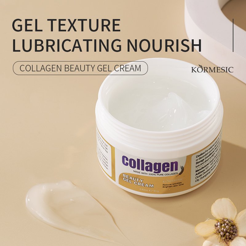 KORMESIC OEM ODM private label whitening moisturizing Collagen Beauty Gel Cream