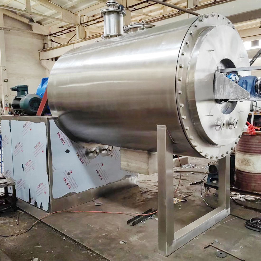 Hot Sale Vacuum Rake Dryer Organic Solvent Drying Equipment Vacuum Harrow Drying Machine