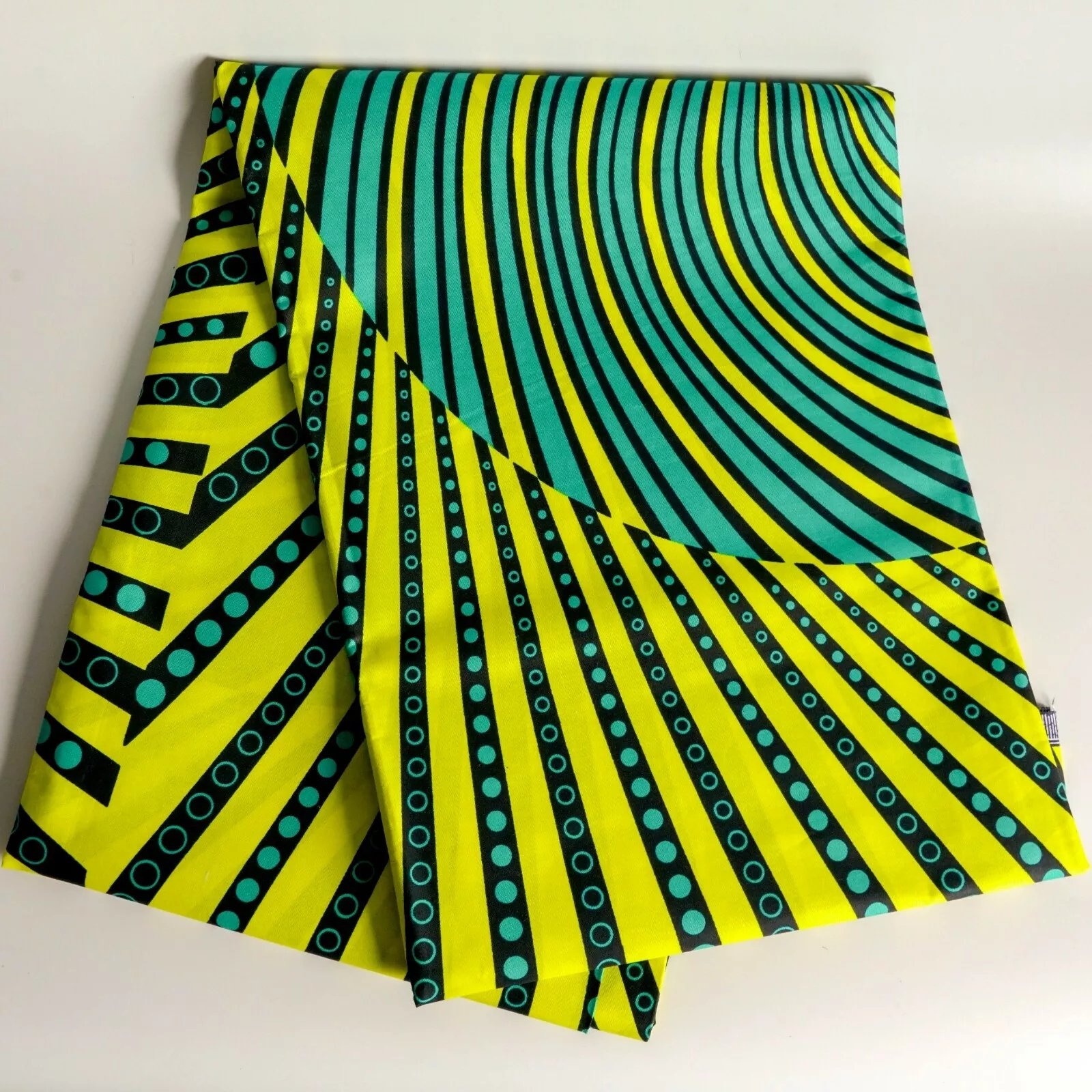 High-Quality African Wax Printed Holland Loincloth with Vibrant Patterns, Ideal for Traditional Wear and Custom Designs