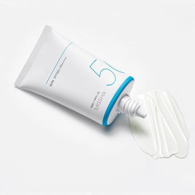 sunblock Missha All-around Safe Block Aqua sunscreen korean cosmetics skin care