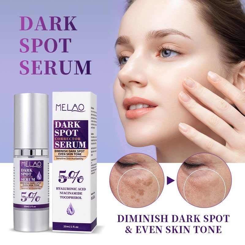 Private Label Dark Spot Correcting Glow Serum Anti Aging Dark Spot Remover Face Serum 5% Hyaluronic Acid Niacinamide Face Serum