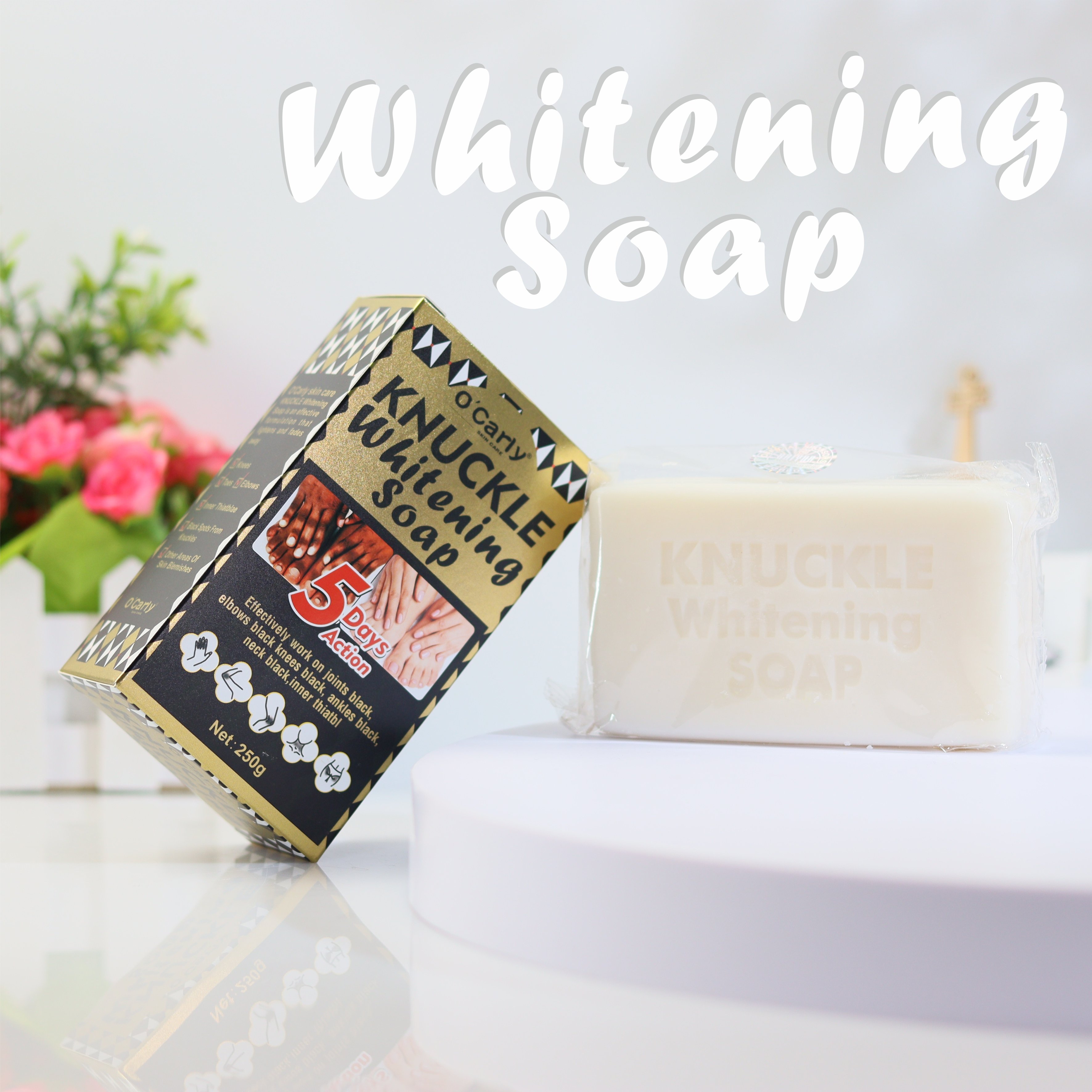 Knuckle Whitening Soap Skin Care Kojic Acid Tumeric Handmade Turmeric Bath Liquid Bar Hotel Black Soap Flowers Savon