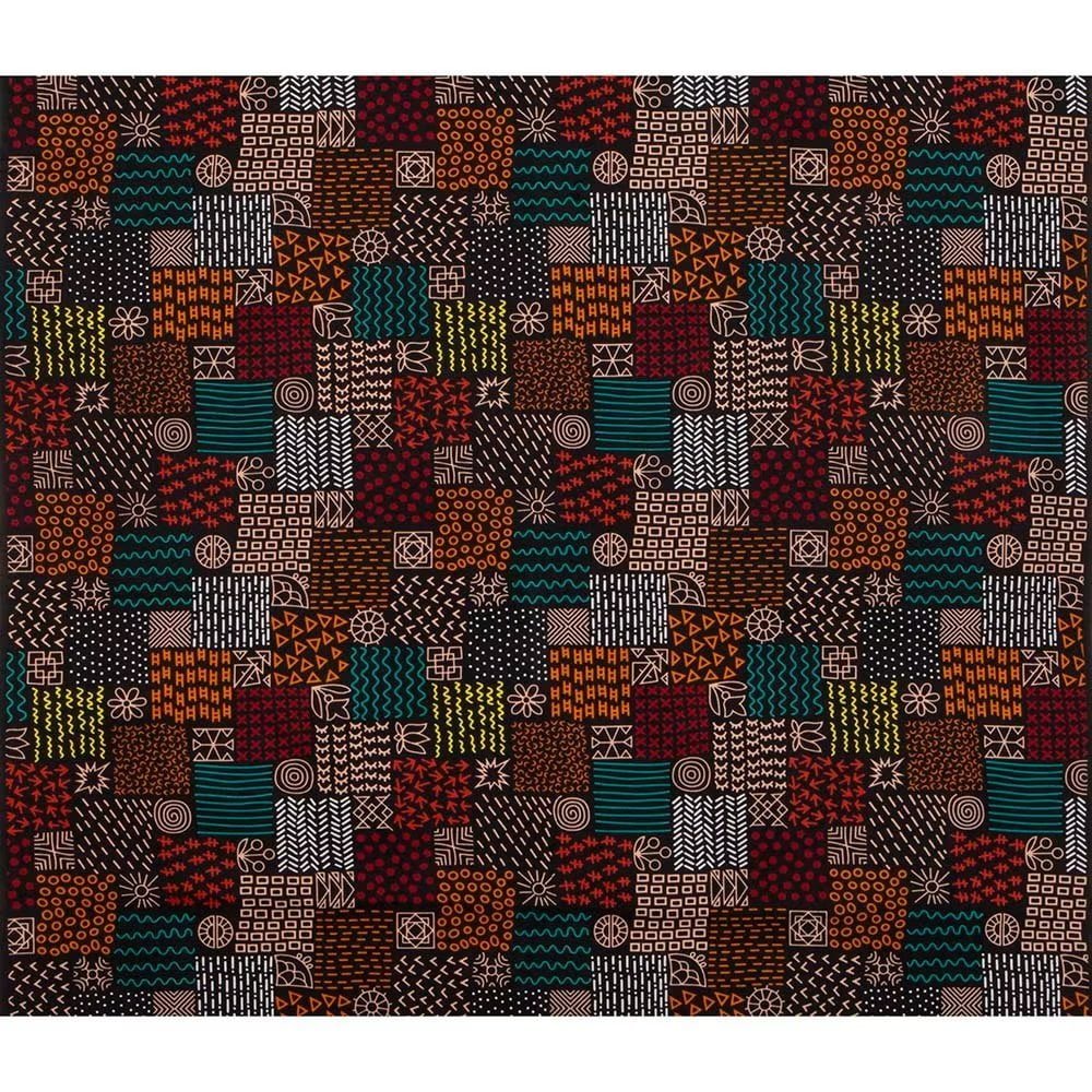2024 New African Holland Wax Ankara 100%Cotton Real Wax Print Fabric for Garment NEW High-Quality Pure Cotton for African Market