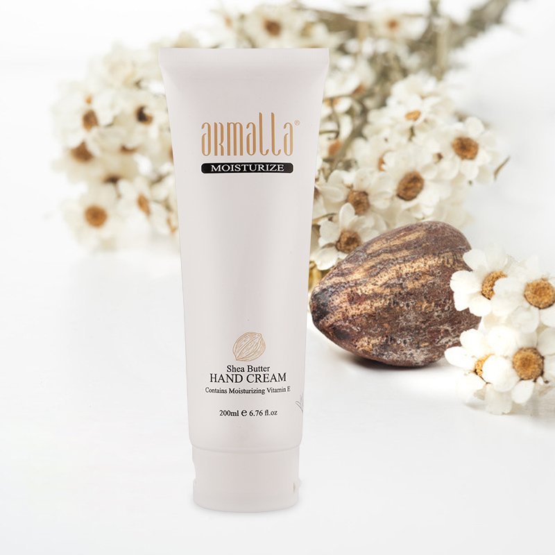 Custom Logo Vegan Organic Moisturizing Nourish Dry Skin Care Whitening Mini Shea Butter Hand Cream Lotion