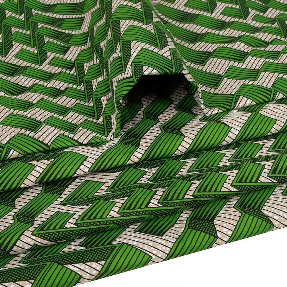Hot Selling Block Print Africa Wax Fabric Hollandais Ankara Wax Prints Gold Super Fabric African Wax Print