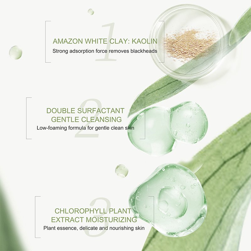 AMINO ACID AMINO ACID Face Care Beauty Oil Control Acne Treatment Facial Wash Cleanser