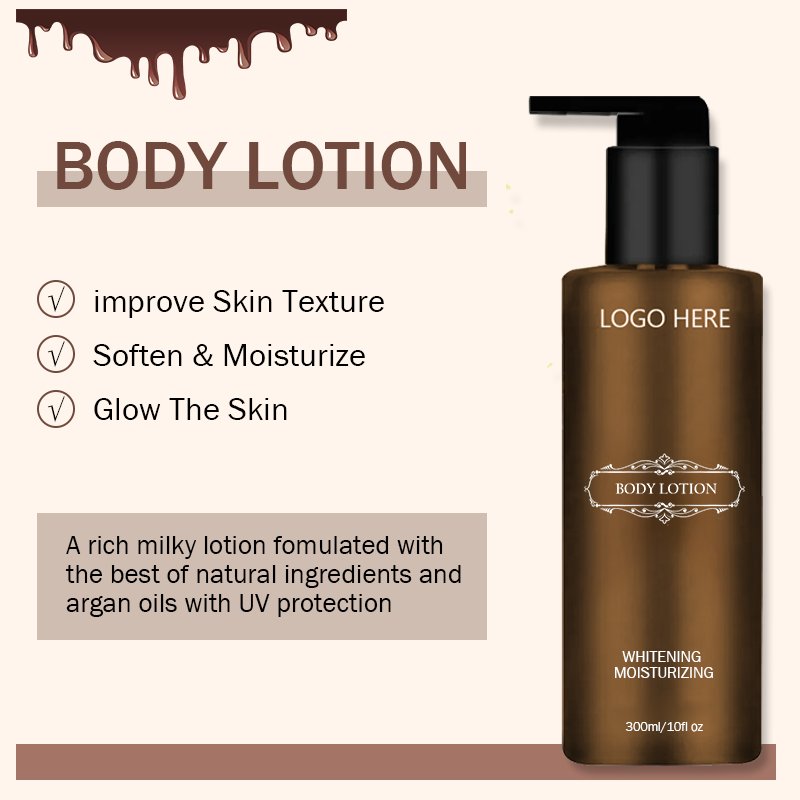 500ML Wholesale price lightening nourishing natural skin care hand moisturizing whitening cream body lotion