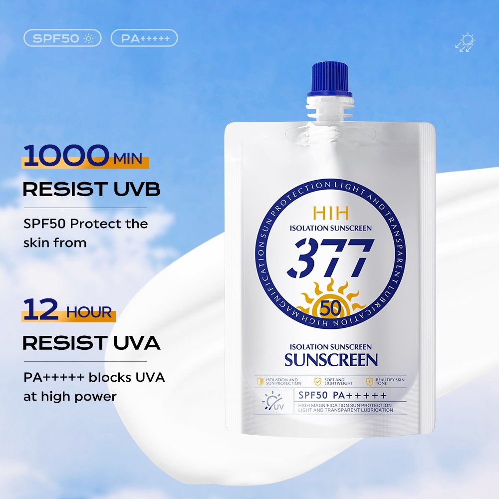 Wholesale Private label cosmetic face care sun block High sun protection sun cream spf 50+ Anti-uv sunscreen tanning for women