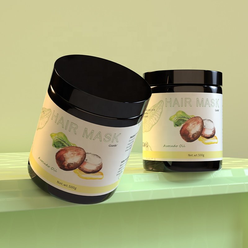 OEM /ODM Natural Shea butter Oil Organic hair steam mask Hair Mask For Damaged Hair repair para cabrlo masker rambut