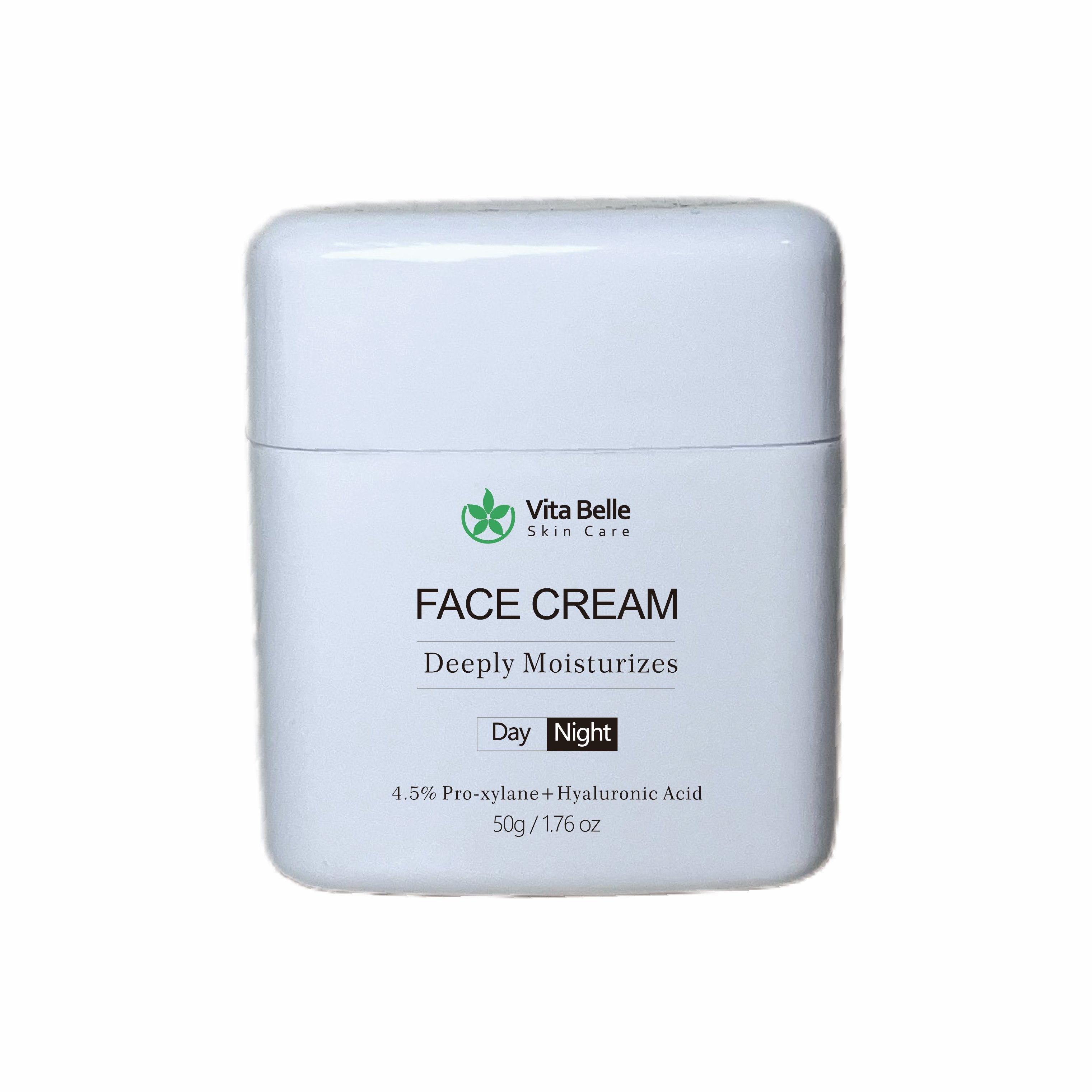 Hypoallergenic Shea Butter Hydrating B5 Facial Cream for Sensitive Skin, Water-oil Balance