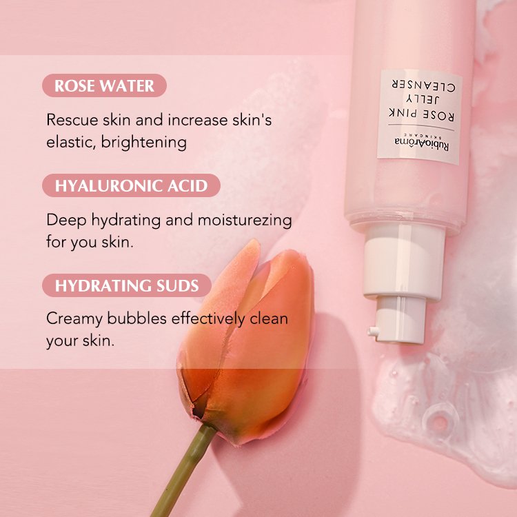 RubioAroma Amino Acid Moisturizing Acne Deep Cleaning Rose Jelly The Face Shop Facial Scrub Clean And Clear Face Wash