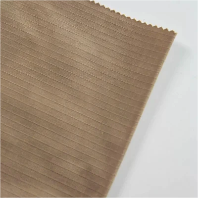 Polyester Viscose Striped Tr Suiting Fabric for Suit and Uniform