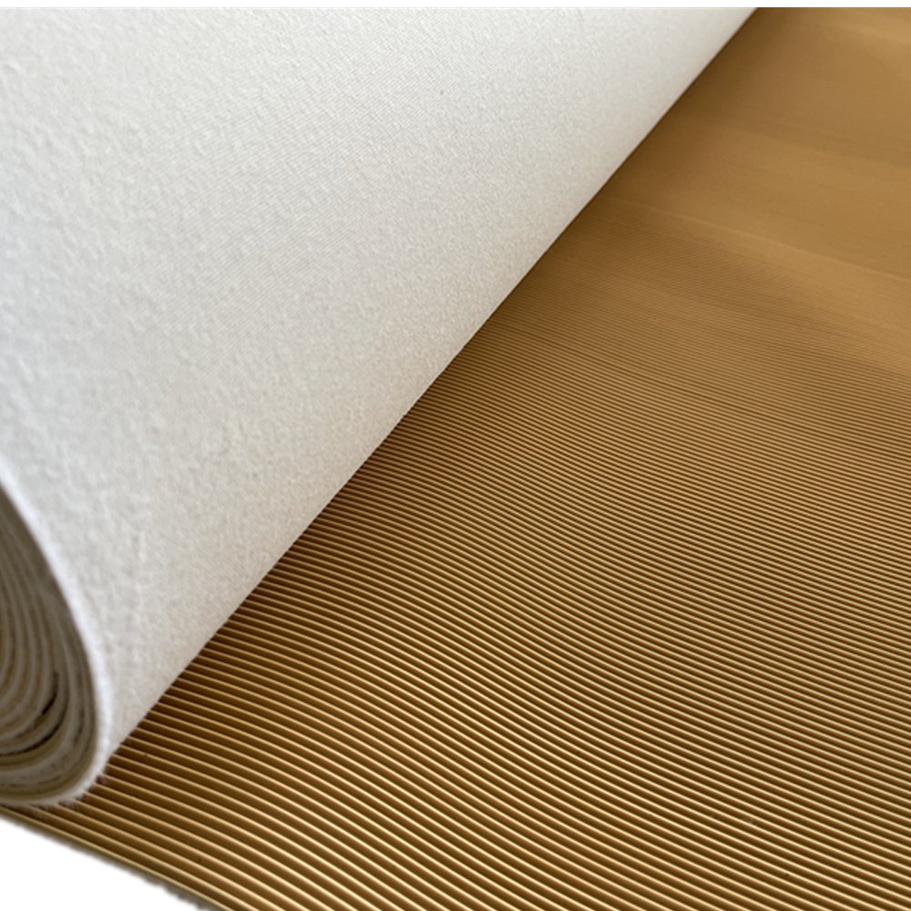 Hard- wearing fine ribbed crepe natural rubber sheet for boots sole shoe outsole sheet