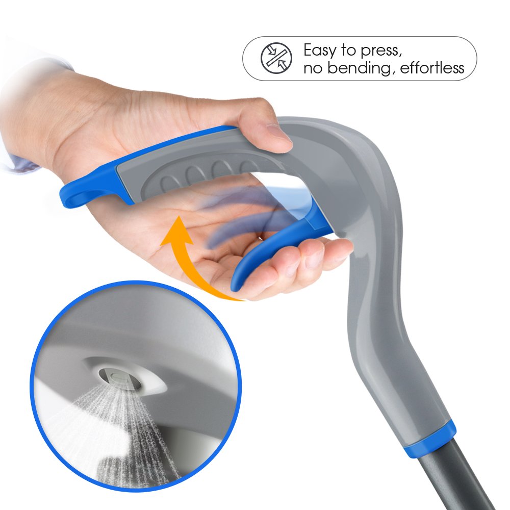 Masthome March EXPO free hand hot selling Household easy cleaning microfiber 3 In 1 Magic spray flat mop