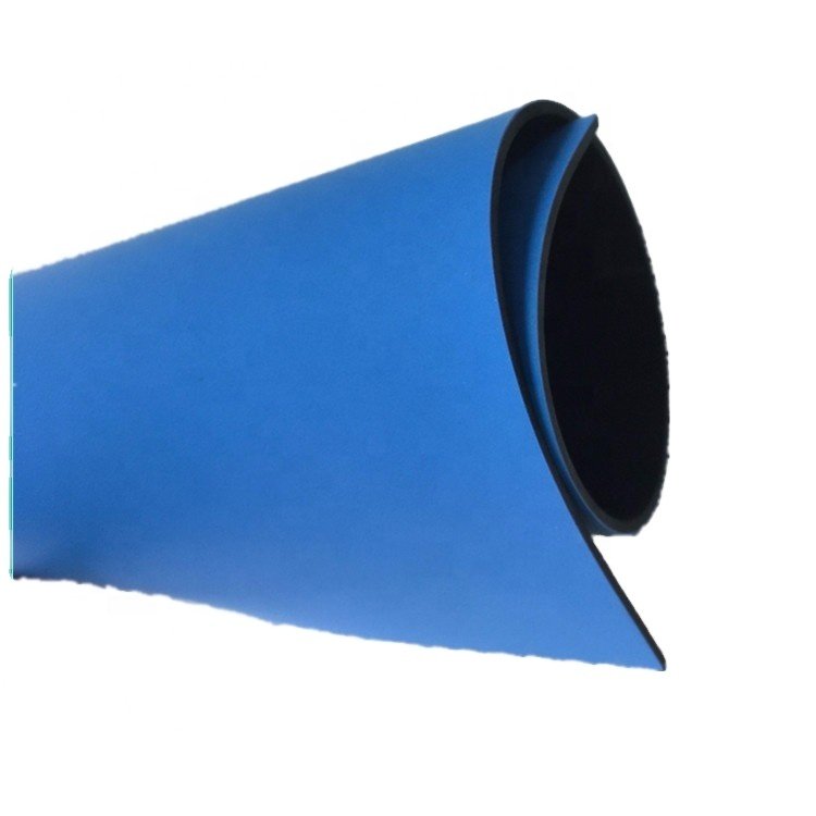 Leenol Green Blue Wear Anti Static Rubber Sheet ESD Tablemat Roll For Workbench