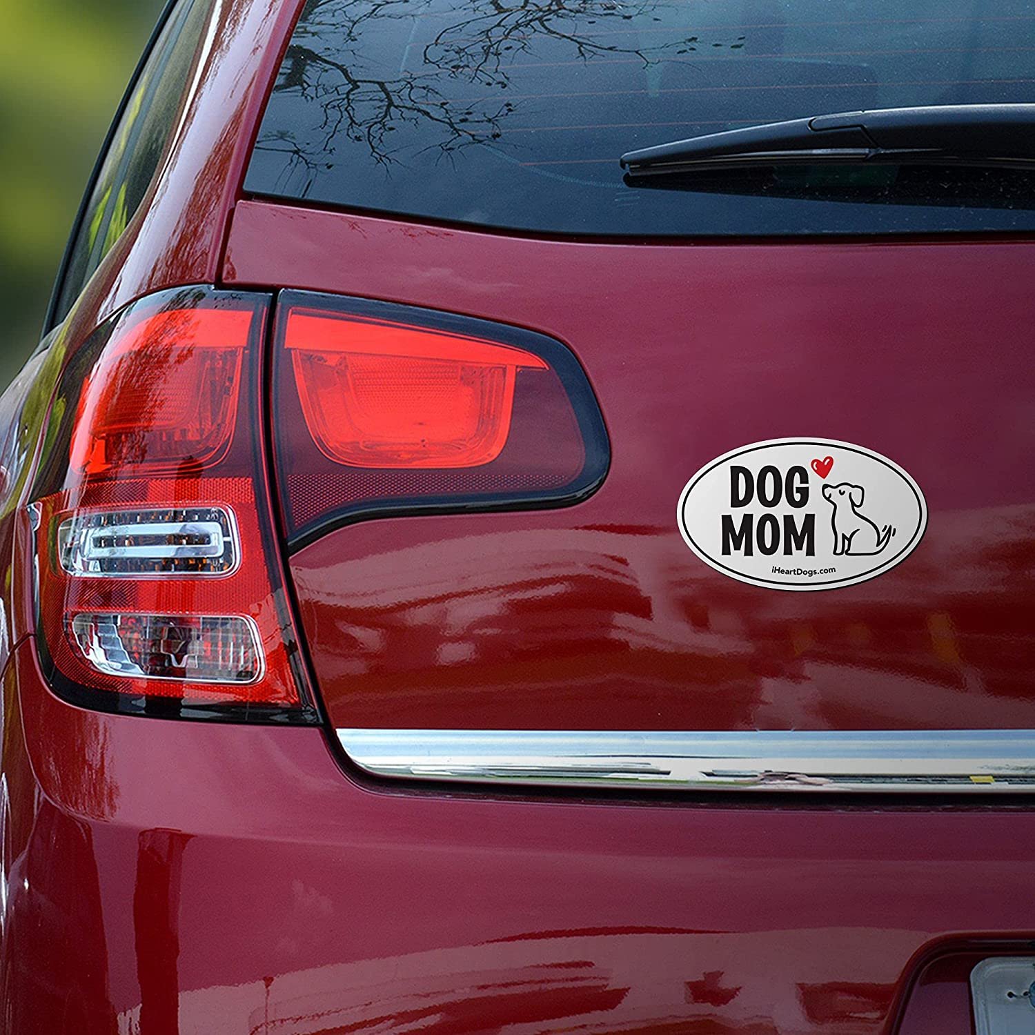 Custom Pink Pawprint Magnet Decal 5 Inch Magnetic Car Sticker Automotive Stickers for Pet Owners