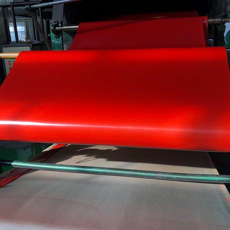 HIgh tear resistant red rubber sheet for gold mines