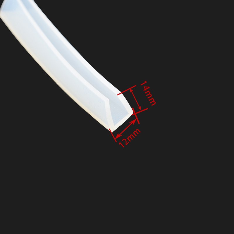 High-quality raw materials of rubber products EPDM or silicone rubber strips U channel edge bands